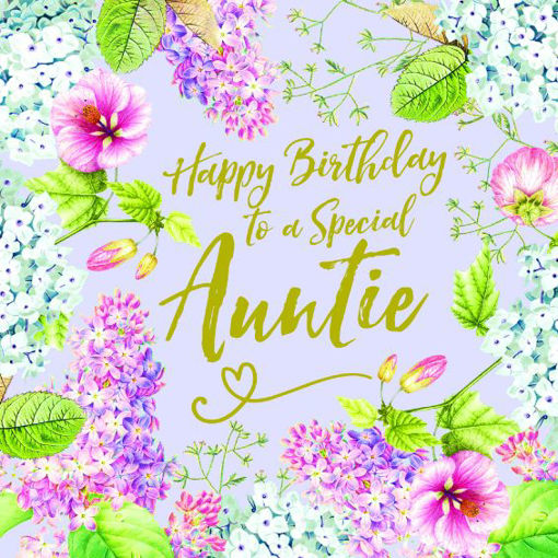 Picture of SPECIAL AUNTIE BIRTHDAY CARD